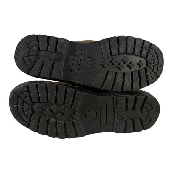 Timberland Euro Hiker 16937 Junior Boots Youth 6M Brown Green Suede Leather - Picture 8 of 8